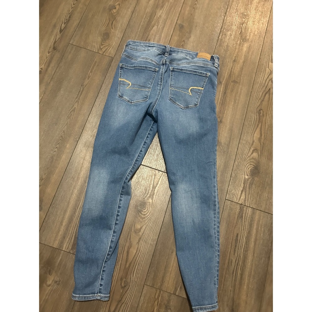 American Eagle Outfitters Light Blue Skinny Jeans